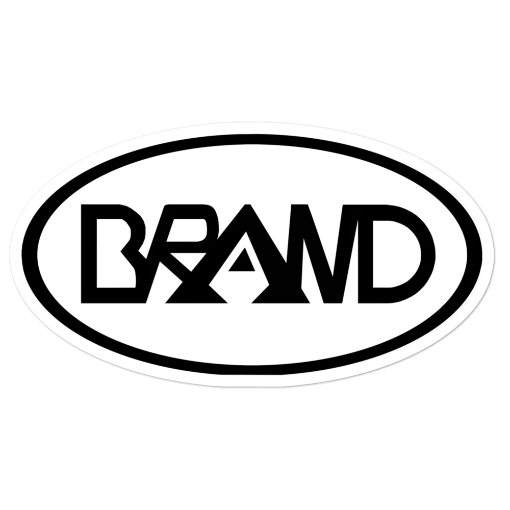 Classic-Round BRAND Sticker