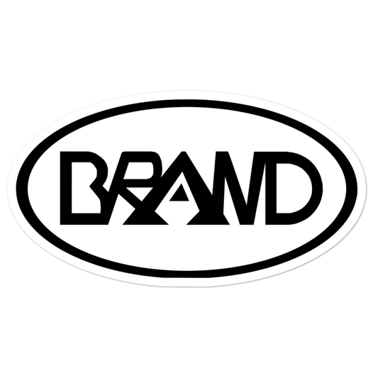 Classic-Round BRAND Sticker